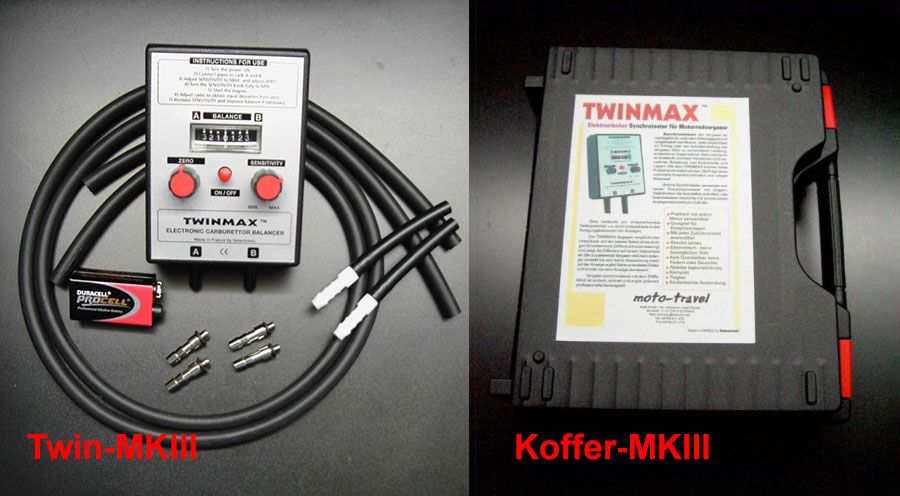 Twinmax Synchrontester für BMW R1100S